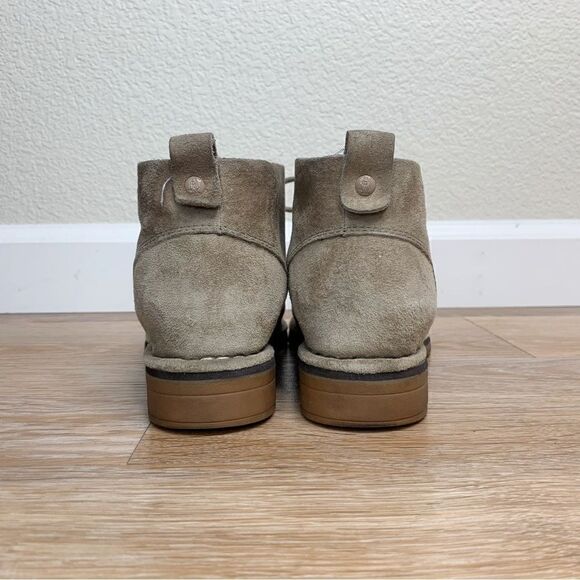Hush Puppies Genuine Leather Women’s Size 7.5 Gray Moyen Booties - Picture 9 of 12